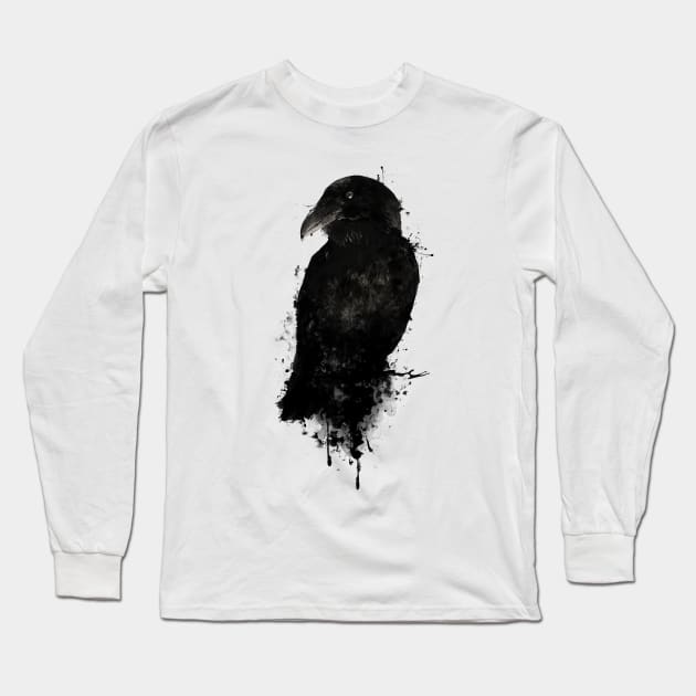 The Raven Long Sleeve T-Shirt by Nicklas81